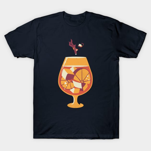 Aperol Spritz Dive In Summer Design CEO by Tobe Fonseca T-Shirt by Tobe_Fonseca